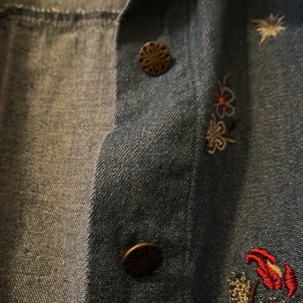 Koret City Blues Embroidered Cotton Jacket - Picture 5 of 6